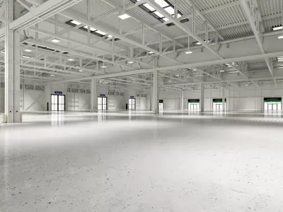 Exhibition Hall 32 3D model