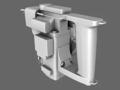 Motion Tracker Prop 3D model