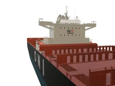 Container Ship 3D model order