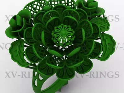 NEW TURKISH RING XV-16 3D print model