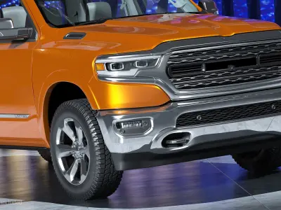 Pickup Truck Generic 3D model