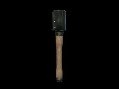 M24 Stick Grenade - PBR - Textured Low-poly 3D model