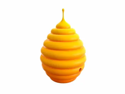 Bee Hive 3D model