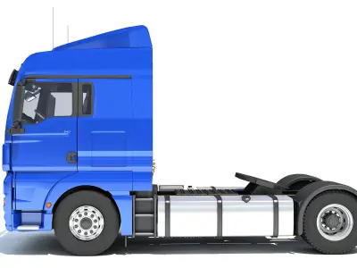 Generic Semi Truck 3D model