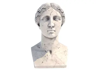venus bust 2 Low-poly 3D model