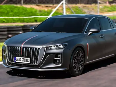 2026 Hongqi Ousado 3D model