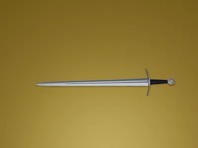 Sword  Free low-poly 3D model purchase