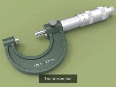 Measuring tools 3D Model Pack