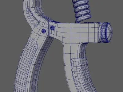 FITNESS EQUIPMENT FOR HANDS  Low-poly 3D model