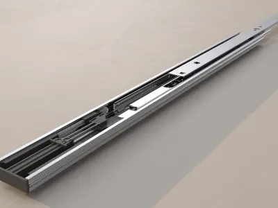 Corredera de extension 3D model