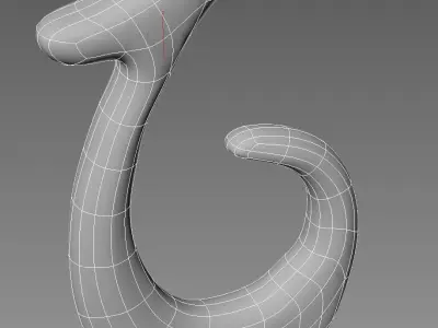 Hei Matau 3D model