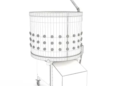 Poultry Plucker 3D model