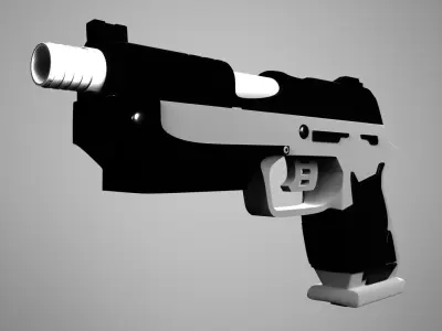 Pistols B23R 3D model