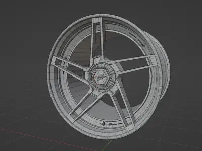 Final Fighters style 13 3D model