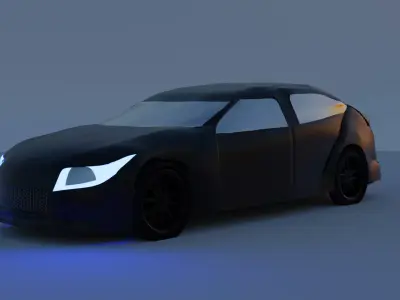 tesla model s  Free 3D model