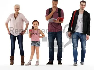 Bundle Casual Posed 002