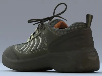 Sneaker Middle SM 3D model purchase