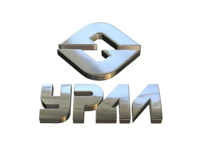 ural logo 3D model