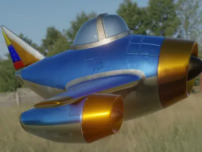 Avion 3D model purchase
