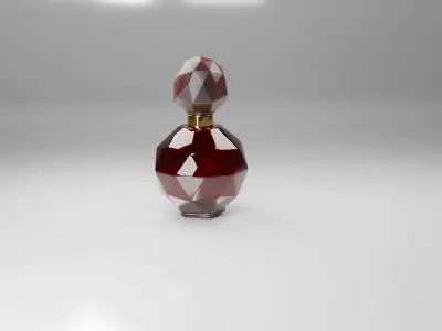 simple perfume 3D model