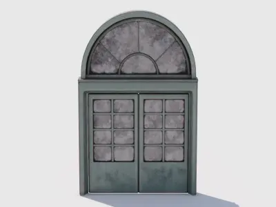 Door 01 Low-poly 3D model