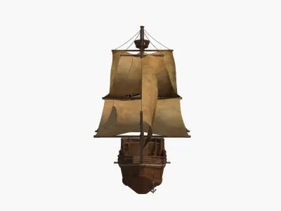 Pirate Ship 3D model shop