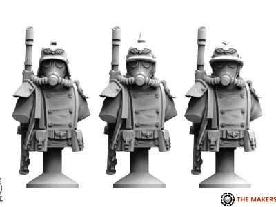 Valour Korps - Bust 3D print model
