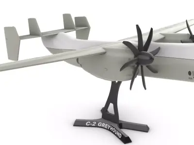 C-2 Greyhound  3D print model