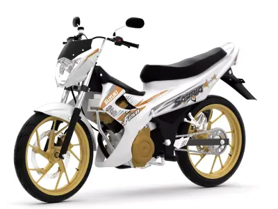 2014 - Suzuki Satria F150 Fl 3D model