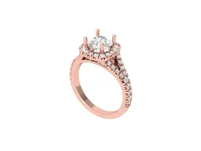 Wedding Ring  3D print model 417
