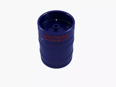 Keg 3D model 3D model