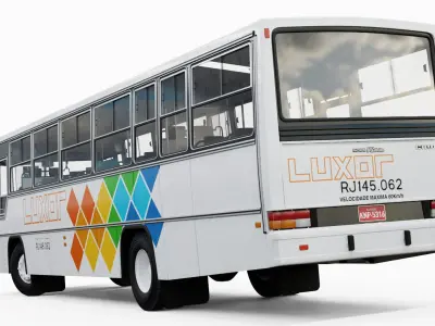 1991 Caio Padron Vitoria Luxor MB OF-1315 3D model