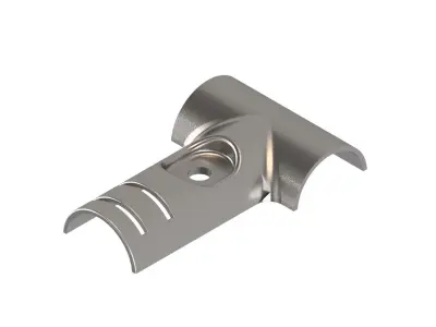 PIPE FITTINGS-PIPE VERTICAL CONNECTION 3D model