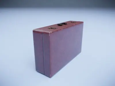 Suitcase Low-poly 3D model purchase