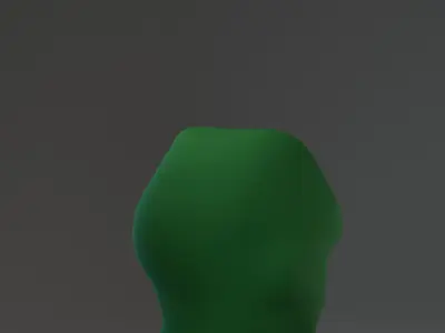 Black Balaclava Mask 3D Model  Free low-poly 3D model