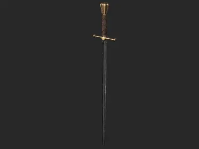 Basic Sword Low-poly 3D model purchase