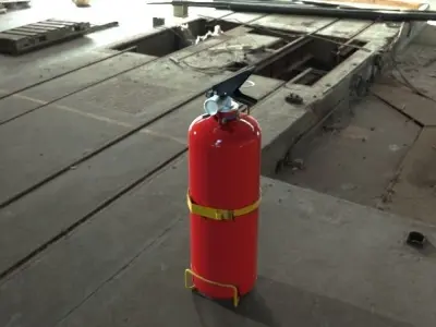 2Ltr Fire Extinguisher  Free 3D model