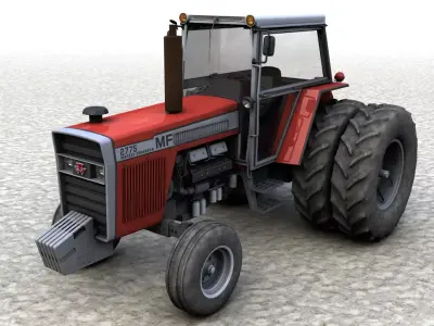 MASSEY FERGUSON 2775 Tractor 1978 3D model