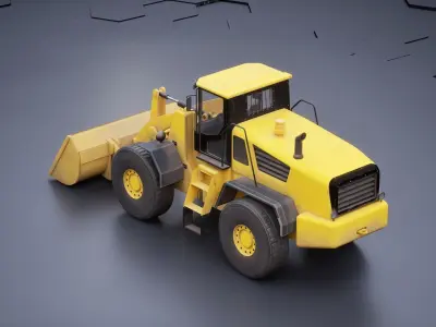 Wheel Loader 3D model