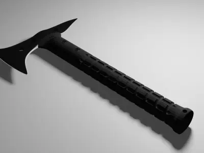 Axe hatchet Free low-poly 3D model
