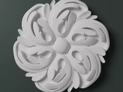 Small Rosette - 006 3D model