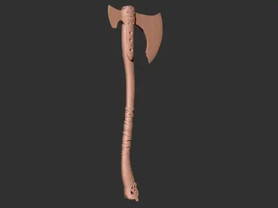 Leviathan Axe God of War  3D print model
