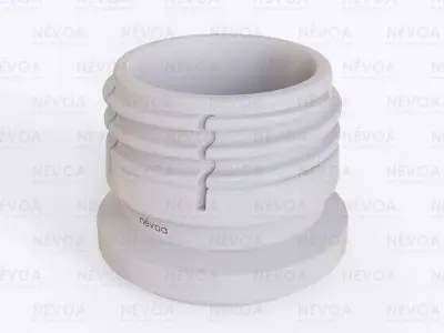 Neck finish - Alcoa 1788 - voluntary standard 28 mm CSD finish 3D model