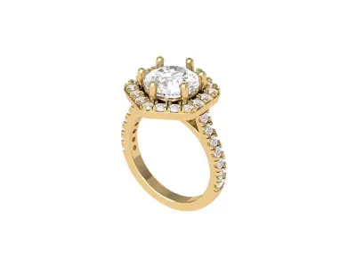Wedding Ring  3D print model 331