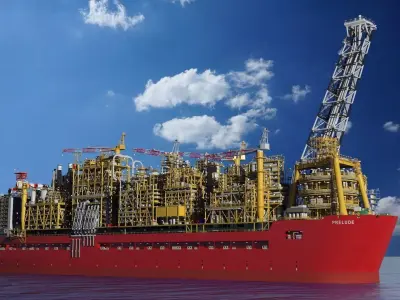 Shell prelude FLNG        3D model