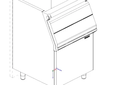 MAQUINA DE HIELO SCOTMAN 3D model