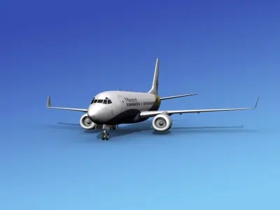 Boeing 737-700ER Monarch 3D model