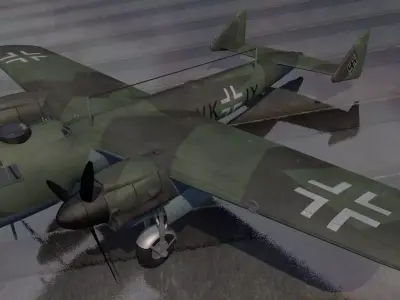 Dornier Do-317A 3D model