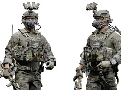 ALTIMETER MA2 30 Low-poly 3D model