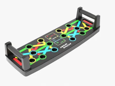 Push Up Board Low-poly 3D model